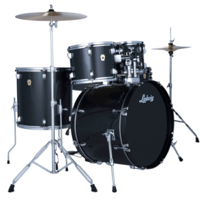 BATER?A LUDWIG ACCENT 5 PIEZAS NEGRA