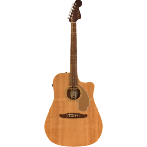 GUITARRA ELECTROACUSTICA FENDER PLR REDONDO FOLK NATURAL MOD0970713521