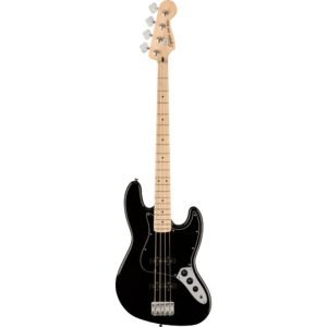 BAJO ELECTRICO SQUIER AFF JAZZ NEGRO MAPLE 4 CUERDAS MOD0378603506