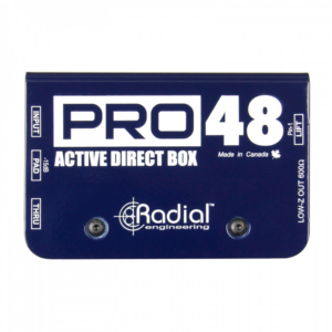 CAJA DIRECTA RADIAL PRO48 ACTIVA 1