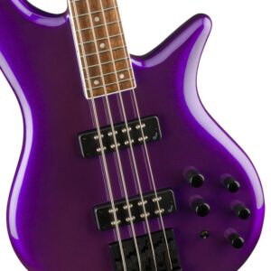BAJO ELECTRICO JACKSON SBX SPECTRA PURPURA LAUR 4CUERDAS HH MOD2919004552