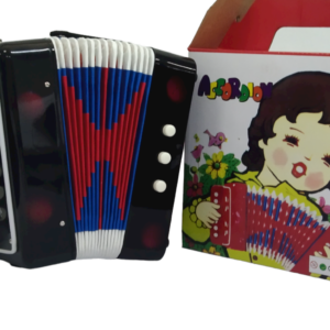 ACORDEON MICHE PARA NI?OS COLOR NEGRO