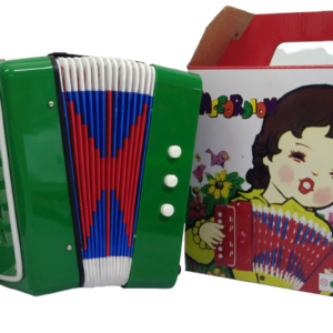 ACORDEON MICHE PARA NI?OS COLOR VERDE