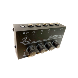 AMPLIFICADOR AUDIFONOS BEHRINGER HA400 4 CANALES