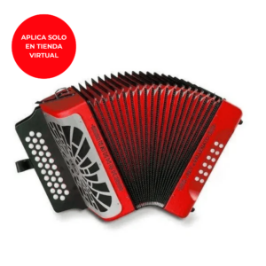 ACORDE?N HOHNER REY VALLENATO ADG ROJO A4904S