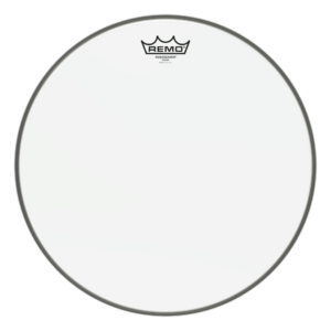 PARCHE BATERIA REMO AMBAS 15" TRANSPARENTE BA-0315-00