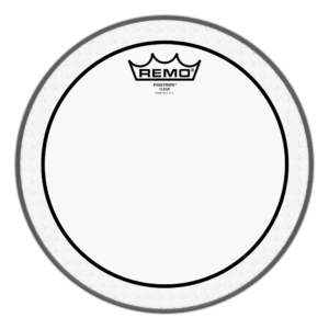 PARCHE BATERIA REMO PINST 10" TRANSPARENTE PS-0310-00
