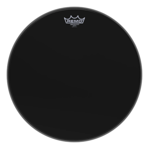 PARCHE BATERIA REMO AMBAS 16" EBANO ES-0016-00