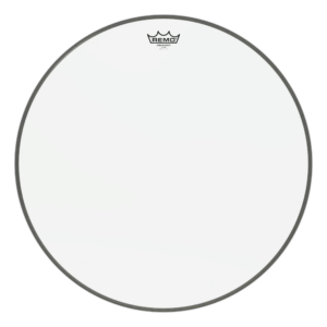 PARCHE BATERIA REMO AMBAS 22" TRANSPARENTE BR-1322-00