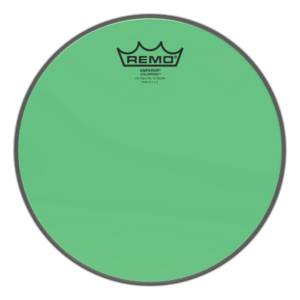 PARCHE BATERIA REMO EMPEROR 10" VERDE BE-0310-CT-GN