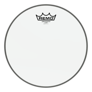 PARCHE DE BATERIA REMO AMBAS 10" TRANSPARENTE BA-0310-00