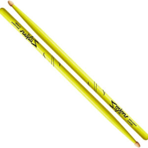 BAQUETA ZILDJIAN WOOD 5A ACORN NEON AMARILLO Z5AACDGY