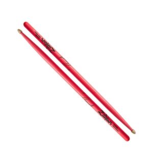 BAQUETA ZILDJIAN WOOD 5A ACORN NEON ROSADO Z5AACDGP