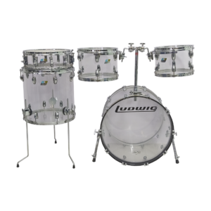 BATERIA LUDWIG VISTALIT 5 PIEZAS L9125LX38 CLEAR AMERICANA