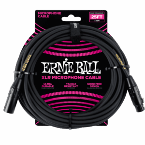 CABLE MICROFONO ERNIE BALL P06073 DE 7,5 MTS XLR