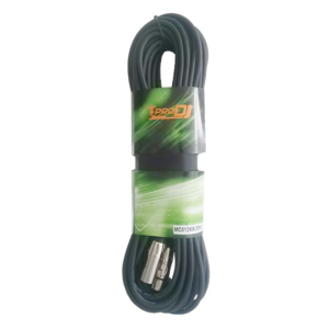 CABLE MICROFONO PRO DJ MC012XX 20 MTS XL
