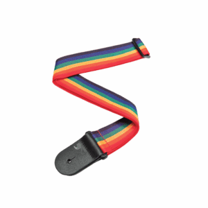 CORREA D"ADDARIO POLIPROPILENO 50 MM ARCOIRIS PARA GUITARRA