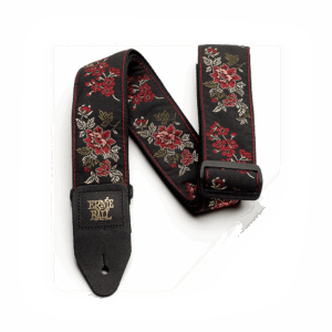 CORREA EB P/ GUITARRA RED ROSE JACQUARD P04142