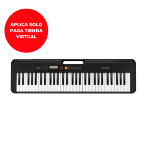 TECLADO CASIO CT-S200 CASIOTONE COLOR NEGRO  INCLUYE ADAPTADOR DE CORRIENTE