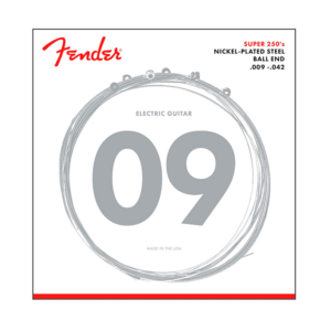 CUERDAS PARA GUITARRA ELECTRICA FENDER 250L NCKL 9-42 MOD0730250403