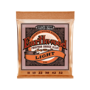 CUERDAS ERNIE BALL EARTHWOOD LIGH PHOSPHOR P02148 (11-52) PARA GUITARRA ACUSTICA TIPO FOLK