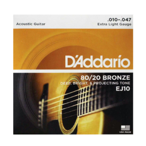 CUERDAS AC D"ADDARIO EJ10 BRONCE 10-47