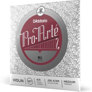 CUERDAS VIOLIN D"ADDARIO J56 4/4M PRO AR