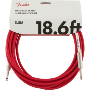 CABLE LINEA FENDER ORIGINAL 5.5 MTS ROJO MOD0990520010