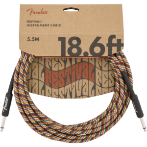 CABLE LINEA FENDER FESTIVAL RAINBOW 5.5 MTS MOD0990918299