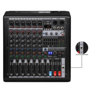 MIXER AURORA AVX VX8 ANALOGA CON EFECTOS