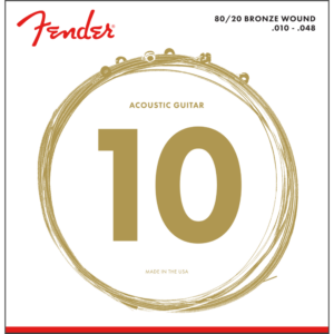 CUERDAS PARA GUITARRA ACUSTICA FENDER 70XL BRONCE 10-48 MOD0730070402