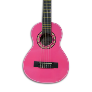 GUITARRA ACUSTICA MICHE PARA NI?O 29" EN COLOR ROSADO
