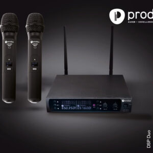 MICROFONO PRODIPE M850 DSP DUO-MANO INALAMBRICO UHF