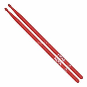 BAQUETA VIC FIRTH NOVA PUNTA MADERA 7AR ROJA