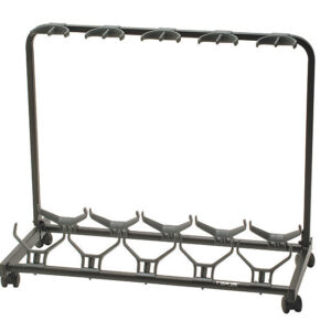 STAND GUITARRA QUIKLOK GS450 5 ESPACIOS CON RUEDA