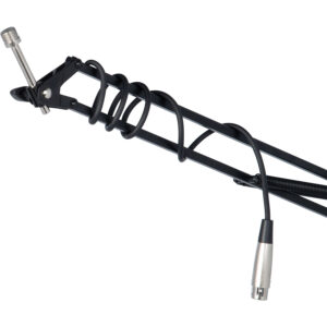 STAND MICROFONO QUIKLOK A25 TIPO BRAZO GRUA PARA ESTACION DE TRABAJO