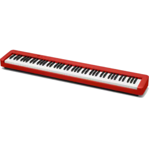 PIANO CASIO CDP-S160 7/8 CLASICO ROJO INCLUYE ADAPTADOR