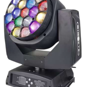 CABEZA MOVIL AURORA M1915B WASH 19LEDS R