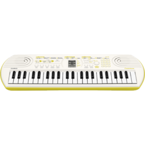 TECLADO CASIO SA-80H2 BLANCO CON ADAPTADOR AD-E95100LMI
