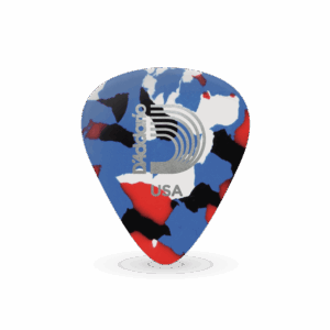 PICK D"ADDARIO CELULOIDE MULTICOLOR CR MEDIUM